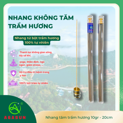 Nhang Không Tăm Trầm Hương [10gr] - Agasun